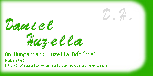 daniel huzella business card